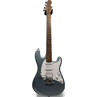 Sterling by Music Man Used Sterling by Music Man Cutlass Firemist Silver Solid Body Electric Guitar