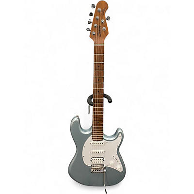 Used Sterling by Music Man Cutlass Firemist Silver Solid Body Electric Guitar