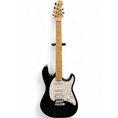 Used Sterling by Music Man Cutlass HSS Black Solid Body Electric Guitar