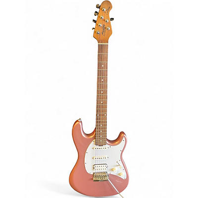 Used Sterling by Music Man Cutlass HSS Rose Gold Solid Body Electric Guitar