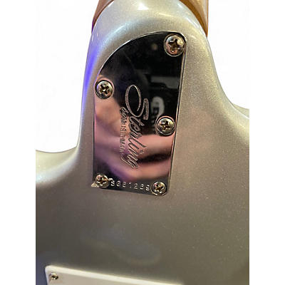 Used Sterling by Music Man Cutlass HSS Silver Solid Body Electric Guitar