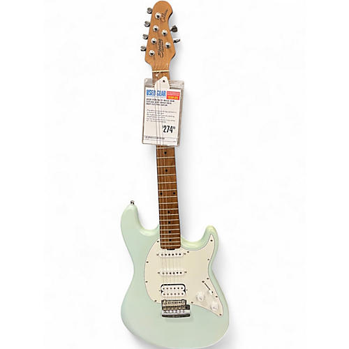 Used Sterling by Music Man Cutlass Mint Green Solid Body Electric Guitar Mint Green