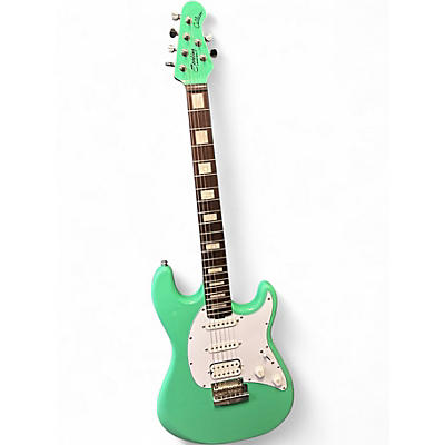 Used Sterling by Music Man Cutlass Plus Seafoam Green Solid Body Electric Guitar