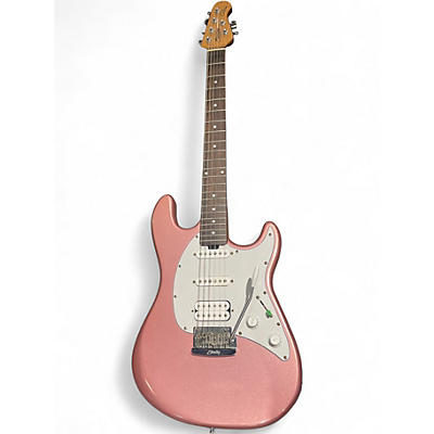 Used Sterling by Music Man Cutlass Rose Gold Solid Body Electric Guitar