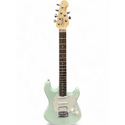 Sterling by Music Man Used Sterling by Music Man Cutlass Seafoam Green Solid Body Electric Guitar