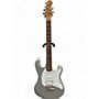 Used Sterling by Music Man Cutlass Silver Solid Body Electric Guitar Silver