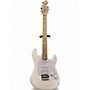 Used Sterling by Music Man Cutless White Solid Body Electric Guitar White