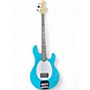 Used Sterling by Music Man Intro Series StingRay RAY2   electric blue Electric Bass Guitar electric blue
