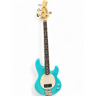 Used Sterling by Music Man Intro Series Stingray Ray2 Electric Blue Electric Bass Guitar