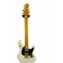 Used Sterling by Music Man JARED DINES STING RAY Olympic White Solid Body Electric Guitar Olympic White