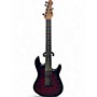Used Sterling by Music Man JASON RICHARDSON CUTLASS 7 STRING DARK SCARLET BURST SATIN Solid Body Electric Guitar DARK SCARLET BURST SATIN