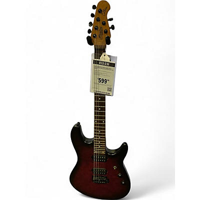 Used Sterling by Music Man JASON RICHARSON PURPLE Solid Body Electric Guitar