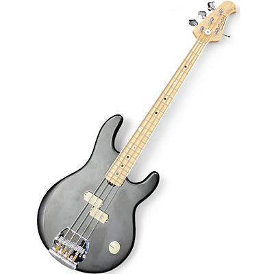 Used Sterling by Music Man JOE DART III Black Electric Bass Guitar