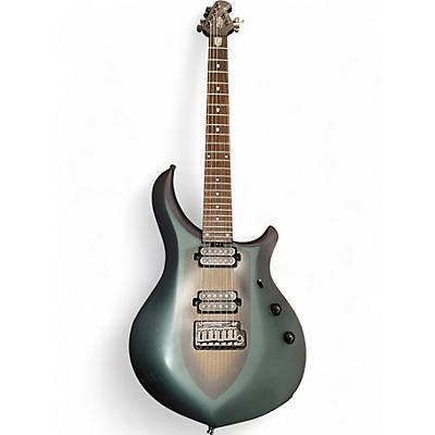 Used Sterling by Music Man JOHN PETRUCCI MAJESTY Trans Black Solid Body Electric Guitar