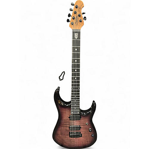 Used Sterling by Music Man JP 150DFM Eminence Purple Solid Body Electric Guitar Eminence Purple
