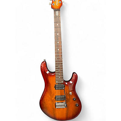 Used Sterling by Music Man JP100 KOA Sienna Sunburst Solid Body Electric Guitar