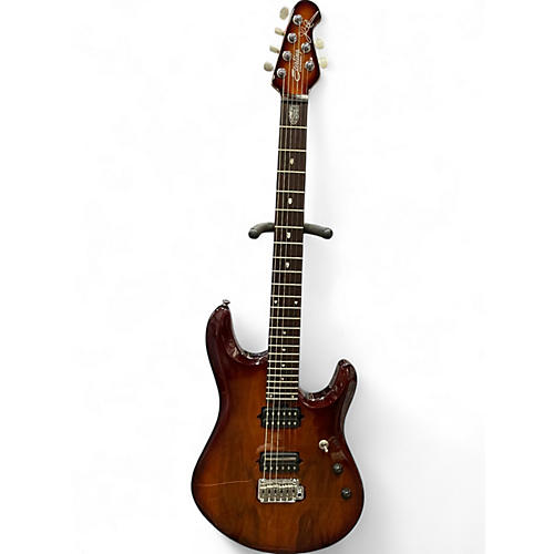 Used Sterling by Music Man JP100D Sunburst Solid Body Electric Guitar Sunburst