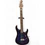 Used Sterling by Music Man JP150 Blue Sapphire Solid Body Electric Guitar Blue Sapphire
