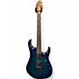 Used Sterling by Music Man JP150 DiMarzio Cerulean Paradise Solid Body Electric Guitar Cerulean Paradise