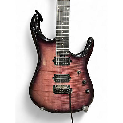 Used Sterling by Music Man JP150 FM PURPLE Solid Body Electric Guitar