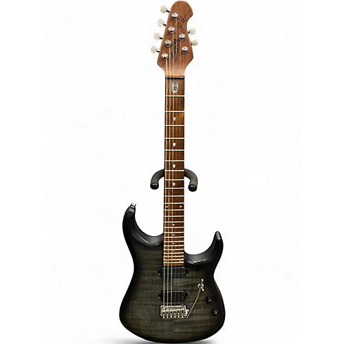 Used Sterling by Music Man JP150 TRANS BLACK SATIN Solid Body Electric Guitar TRANS BLACK SATIN
