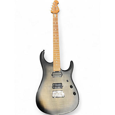 Used Sterling by Music Man JP150 TRANS BLACK SATIN Solid Body Electric Guitar