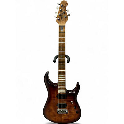 Used Sterling by Music Man JP150 Trans Amber Solid Body Electric Guitar