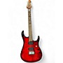 Used Sterling by Music Man JP150FM Red Solid Body Electric Guitar Red