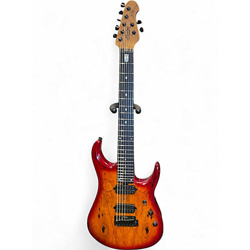Used Sterling by Music Man JP157DSM BLOOD ORAGNGE BURST Solid Body Electric Guitar BLOOD ORAGNGE BURST