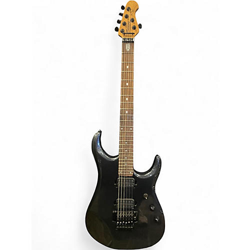 Used Sterling by Music Man JP160 Metallic Black Solid Body Electric Guitar Metallic Black
