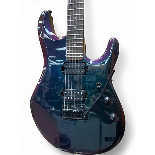 Used Sterling by Music Man JP160 Mystic Green Solid Body Electric Guitar Mystic Green