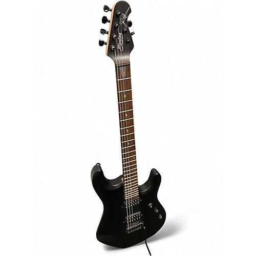 Used Sterling by Music Man JP50 John Petrucci Signature Black Solid Body Electric Guitar Black