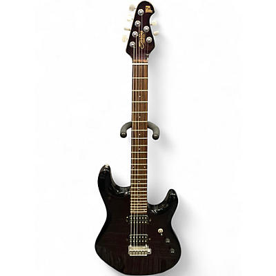 Used Sterling by Music Man JP50 Purple Solid Body Electric Guitar
