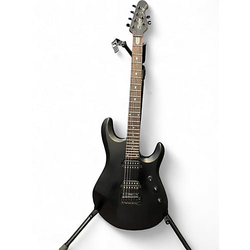 Used Sterling by Music Man JP60 Black Solid Body Electric Guitar Black