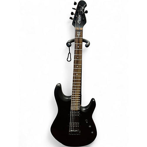 Used Sterling by Music Man JP60 John Petrucci Signature Stealth Black Solid Body Electric Guitar Stealth Black