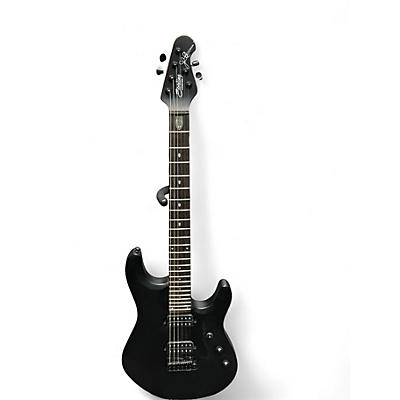 Used Sterling by Music Man JP60 Matte Black Solid Body Electric Guitar