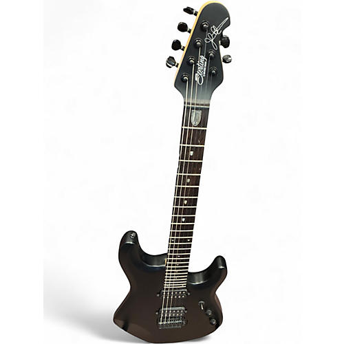 Used Sterling by Music Man JP60 STEALTH BLACK Solid Body Electric Guitar STEALTH BLACK