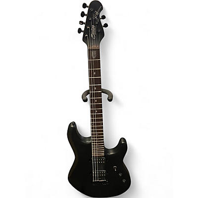 Used Sterling by Music Man JP60 STEALTH BLACK Solid Body Electric Guitar
