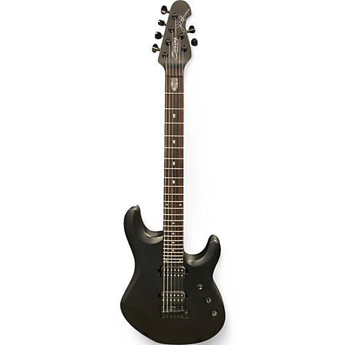 Used Sterling by Music Man JP60 Satin Black Solid Body Electric Guitar Satin Black