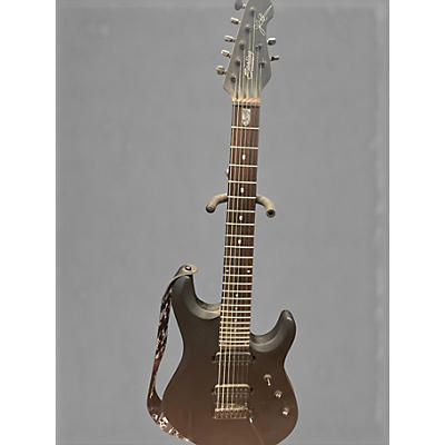 Used Sterling by Music Man JP70 John Petrucci Signature Black Solid Body Electric Guitar