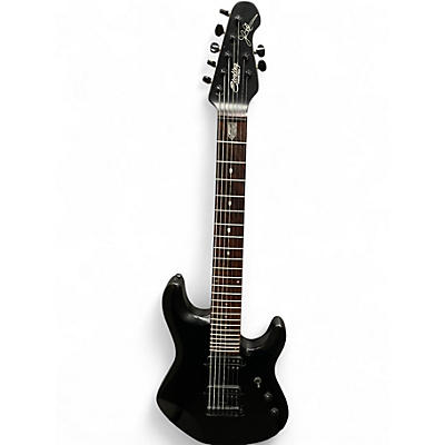 Used Sterling by Music Man JP70 John Petrucci Signature MATTE BLACK Solid Body Electric Guitar