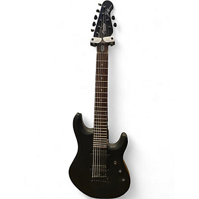 Used Sterling by Music Man JP70 John Petrucci Signature Matte Black Solid Body Electric Guitar