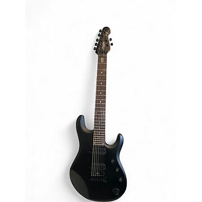 Used Sterling by Music Man JP70 John Petrucci Signature STEALTH BLACK Solid Body Electric Guitar
