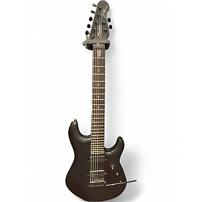 Used Sterling by Music Man JP70 John Petrucci Signature STEALTH BLACK Solid Body Electric Guitar