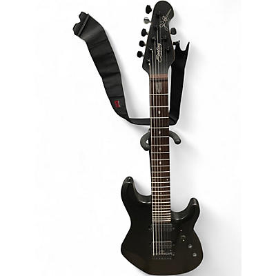 Used Sterling by Music Man JP70 John Petrucci Signature Satin Black Solid Body Electric Guitar