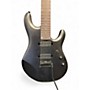 Used Sterling by Music Man JP70 John Petrucci Signature Stealth Black Solid Body Electric Guitar Stealth Black