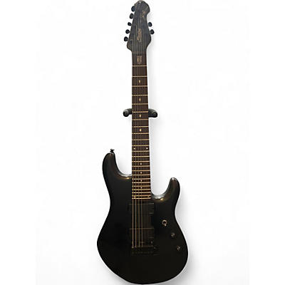 Used Sterling by Music Man JP70 John Petrucci Signature Stealth Black Solid Body Electric Guitar