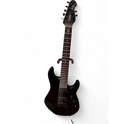 Used Sterling by Music Man JP70 John Petrucci Signature Stealth Black Solid Body Electric Guitar