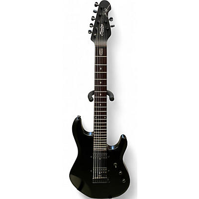Used Sterling by Music Man JP70 John Petrucci Signature stealth black Solid Body Electric Guitar