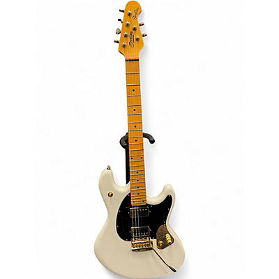 Used Sterling by Music Man Jared Dines Artist Series StingRay Olympic White Solid Body Electric Guitar